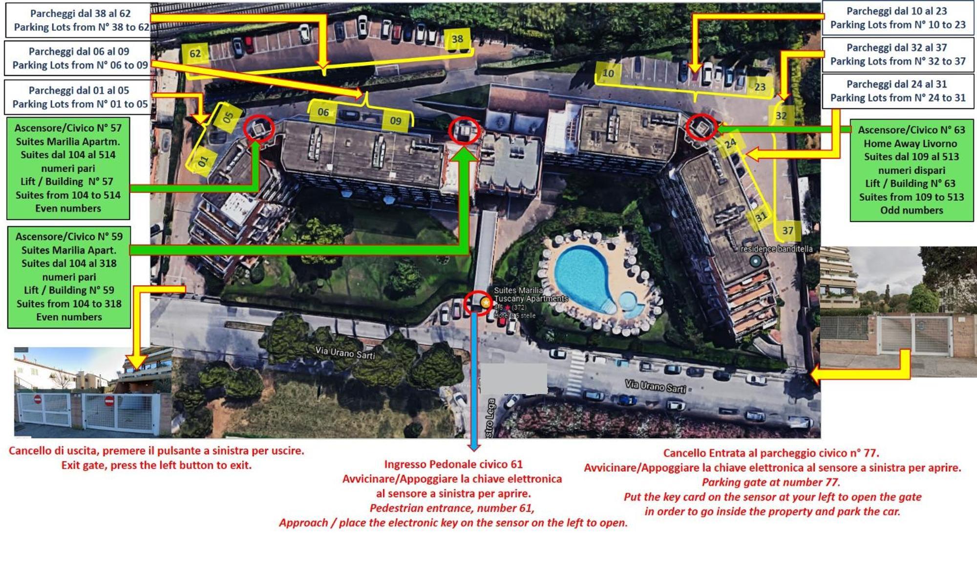 Apartment Suites Marilia Apartments - Suite Livorno Holiday Home Group Livorno